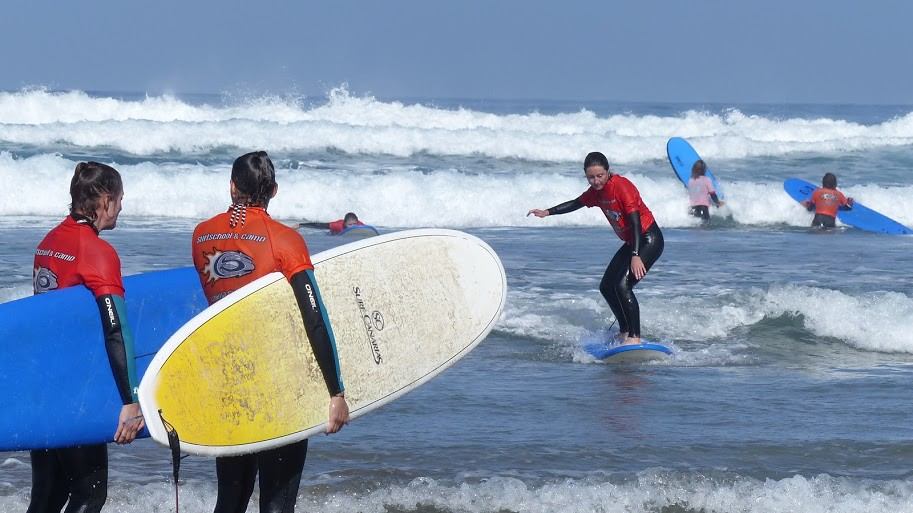 clases de surf para principiantes en Famara