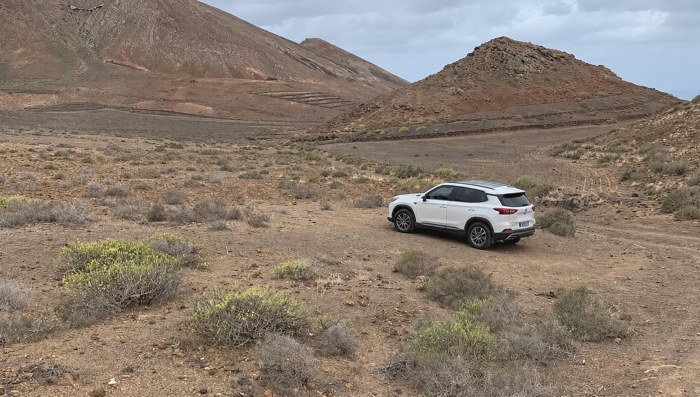 aparcamiento en caldera blanca
